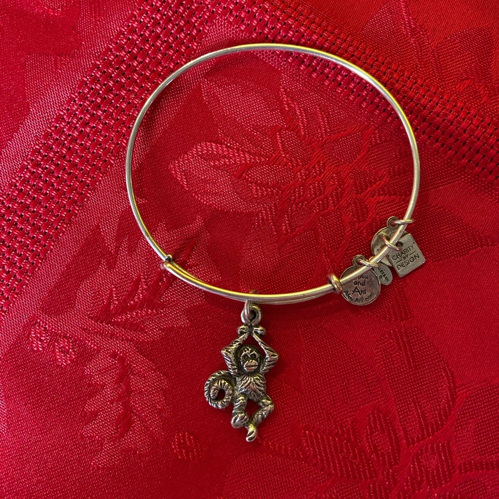 Alex and Ani Monkey Bangle Bracelet